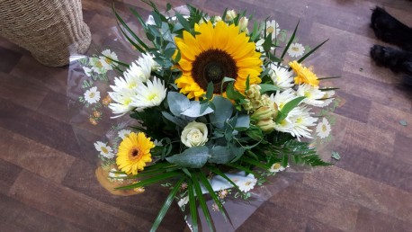 Sunflower Hand Tied