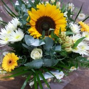 Sunflower Hand Tied